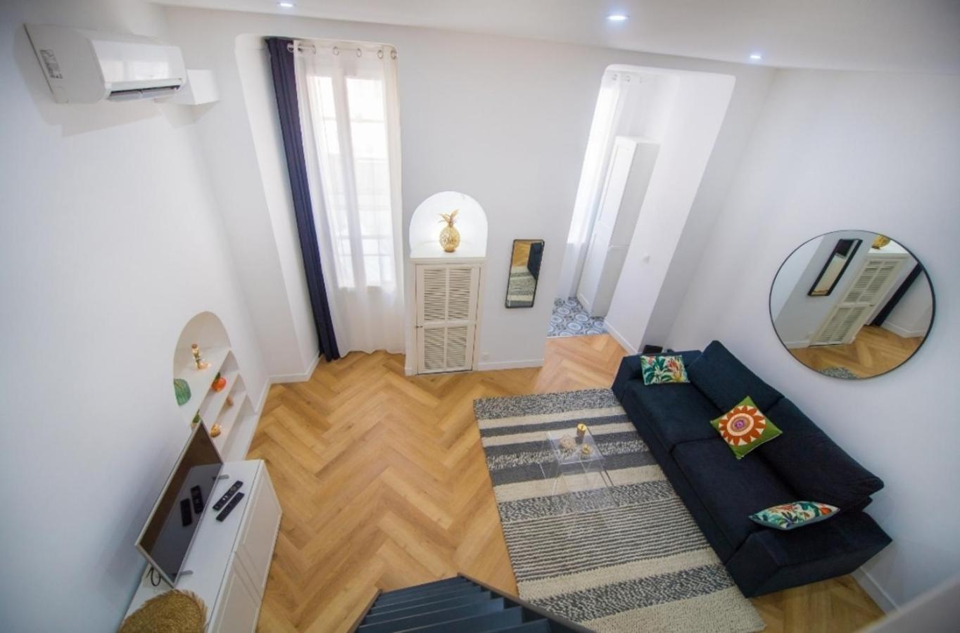 Studio Elegant 4 Couchages Front De Mer Clim Parking Privatif Wifi ニース エクステリア 写真