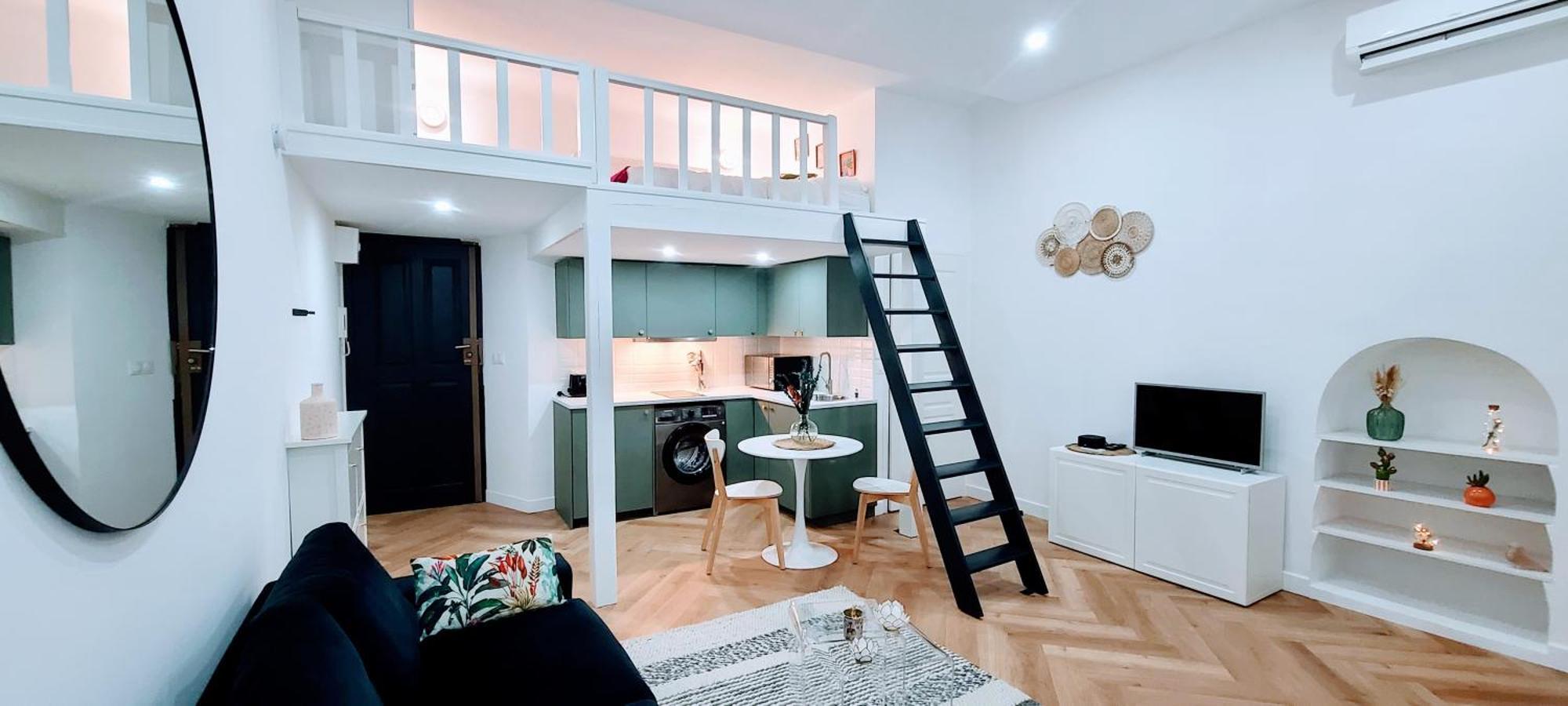 Studio Elegant 4 Couchages Front De Mer Clim Parking Privatif Wifi ニース エクステリア 写真